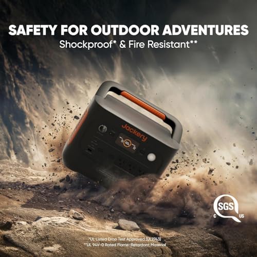 Jackery Explorer 1000 v2 Portable Power Station and 3-Port 102W Fast Charger, 1070Wh LiFePO4 Battery,1500W AC/100W USB-C Output, 1 Hr Fast Charge, Solar Generator for for Outdoor, Camping - style: E1000v2+102W Fast Charger