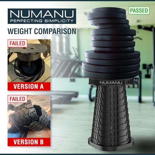 NUMANU 2026 Upgraded XXL Collapsible Stool & 3IN1 Cushioned Carry Bag, 2.6"-19.7" Height Adjustable, Max 1,000lbs Portable Retractable Telescoping Seat, Foldable Camping Stool for Adults (XXL Square) - size: XXL Square (Stool & 3IN1 Carry Bag)
