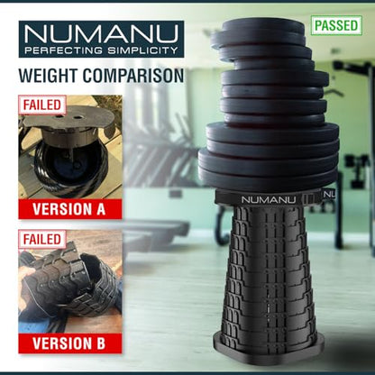 NUMANU 2026 Upgraded XXL Collapsible Stool & 3IN1 Cushioned Carry Bag, 2.6"-19.7" Height Adjustable, Max 1,000lbs Portable Retractable Telescoping Seat, Foldable Camping Stool for Adults (XXL Square) - size: XXL Square (Stool & 3IN1 Carry Bag)