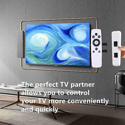 3/4 Inch x 82 Feet Black Hook Loop Strips with Adhesive Heavy Duty, Multi-Purpose Hook and Loop Tape, Double Sided Hook Loop Rolls, Picture Hanging Strips, TV Accessories, TV wall Adhesive Tape - size: 3/4in x 82ft, style: White