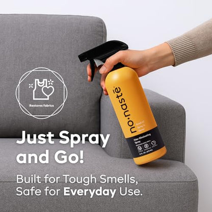 Nonaste Odor Eliminating Spray for Shoes, Gym Bags, Sports Gear & Yoga (16 Oz, Pack of 1) | Long-Lasting Fabric Refresher with Enzymes | Shoe Deodorizer & Gym Bag Deodorizer, Fabric-Safe - size: 16 Ounce (Pack of 1)
