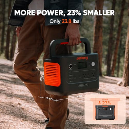 Jackery Solar Generator 1000 v2 with 2x100W Light Solar Panels,1070Wh Portable Power Station,LiFePO4 Battery, 1500W AC Output, Flexible&Lightweight Solar Kit for RV,Balcony,Camping, Emergency Backup - style: E1000v2+100W Lightx2