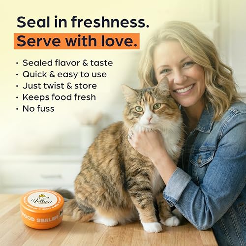 Canned Cat Food Storage Container Patent Pending Reusable Airtight Can Cover Pet Food Sealer - Keeps Cat Food Container Sealed and Fresh in the Fridge, Eliminates Odor (2 pack) - size: 2 Pack