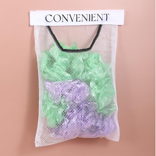 3 Pack Plastic Bag Holder,Wall Mount Grocery Bag Storage Organizer for Home Kitchen Trash Bags Holder Dispenser for Grocery Shopping Bags Organizer
