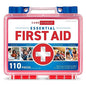 Care Science First Aid Kit, 110 Pieces | Professional Use for Travel, Work, School, Home, Car, Emergency, Survival, Camping, Hiking, and More - size: 110 Piece Set