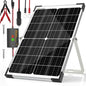 SOLPERK 15W Solar Battery Charger 12V Waterproof Solar Panel Charger + Upgrade 8A Charge Controller+ Adjustable Mount Bracket for Car, Motorcycle, Boat, Marine, RV,Trailer, Tractor,Truck, etc. - size: 15W