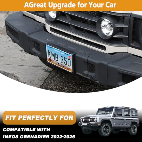 Car Interior Overhead Storage Basket Compatible with 2022-2025 INEOS Grenadier Multi-Functional Roof Panel Expansion Storage Rack Basket Aluminum Alloy Flip-Top Model Cargo Racks