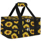 esouler Double Insulated Casserole Carrier Bag Hot & Cold Food Carrier Bag Lasagna Holder Lunch Bag for Picnics, Parties, Travel, Fits 9 x 13 Inches Casserole Dish-Sunflower - color: Sunflower, size: 16x10x7.2 in