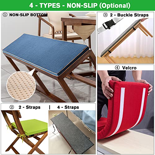 Customize Bench Cushion & Chair Pads - Loveseat Sofa Cushion Replacement for Indoor/Outdoor Use