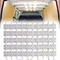 Ampper 12V 200 LEDs Interior Van Lights, LED Ceiling Lights for Van RV Boats Caravans Trailers and More (50 Modules, White) - size: 200 LEDs