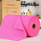 KitchLife Microfiber Cleaning Cloth Roll, 100 Pack - Tear-Away Microfiber Paper Towels, Lint-Free, Reusable, Washable for Kitchen, Car, Dishes, and Sensitive Surfaces (Hot Pink) - color: Hot Pink, size: 100 Pack