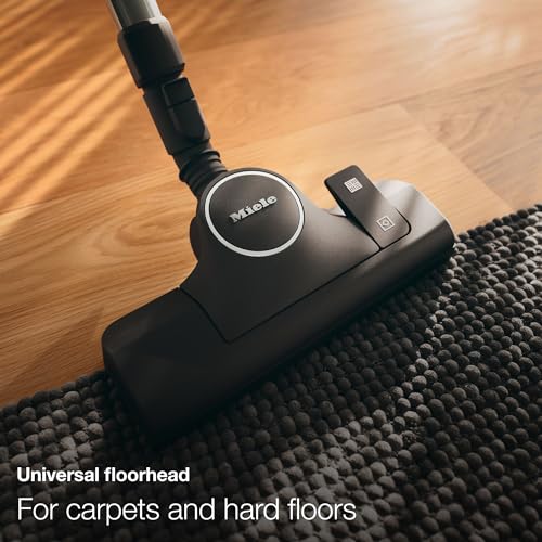 Miele Boost CX1 PowerLine SNRF0 Bagless Canister Vacuum Cleaner in Lotus White, Compact - color: Lotus White