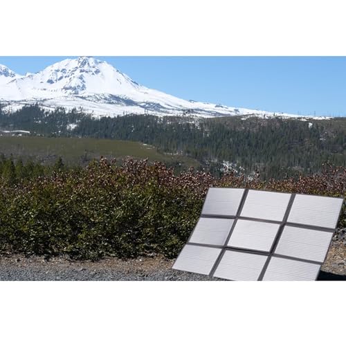 LENSUNSOLAR 300W Solar Blanket Complete Kit Ready to Charge Battery and Solar Generator Portable Lightweight for Camping - size: 300W Blanket