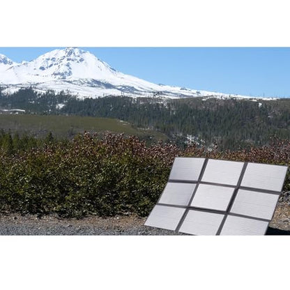 LENSUNSOLAR 300W Solar Blanket Complete Kit Ready to Charge Battery and Solar Generator Portable Lightweight for Camping - size: 300W Blanket