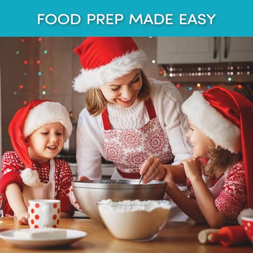 Belwares Mixing Bowls with Lids Set of 5 - Stainless Steel Mixing Bowl Set, Kitchen Nesting Metal Bowls with Non Slip Bottoms + 3 Grater Attachments, Airtight Lids, Food Prep + Storage, Matte Black - color: Matte Black, size: 5-Piece