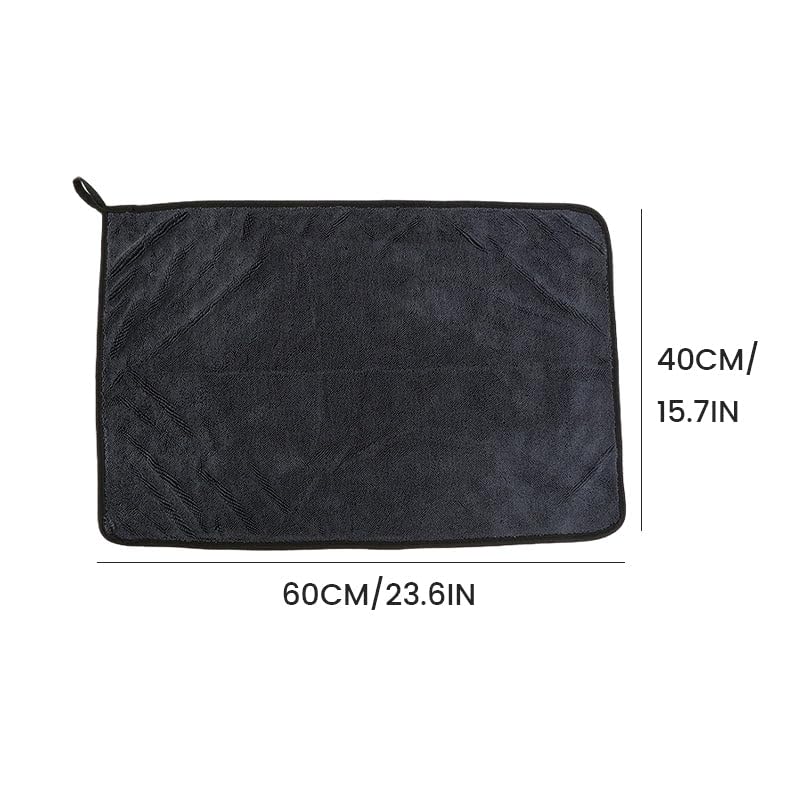 Shiny Cleaning Cloths, 23.62 X 15.75 Inches, Super Absorbent Microfiber Bath Drying Towels, for Bathroom, Car and Home Toilet (1pcs) - color: 1pcs(23.62*15.75 Inch)