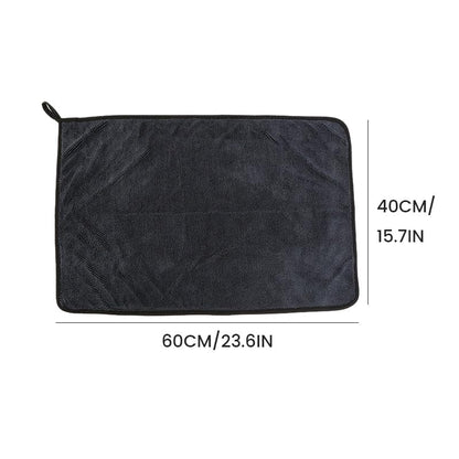 Shiny Cleaning Cloths, 23.62 X 15.75 Inches, Super Absorbent Microfiber Bath Drying Towels, for Bathroom, Car and Home Toilet (1pcs) - color: 1pcs(23.62*15.75 Inch)