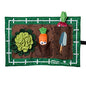 Outward Hound by Nina Ottosson Activity Matz Garden Game Plush Dog Puzzle Mat Dog Enrichment Dog Toy, Level 2 Intermediate, Multicolored - color: Activity Matz Garden