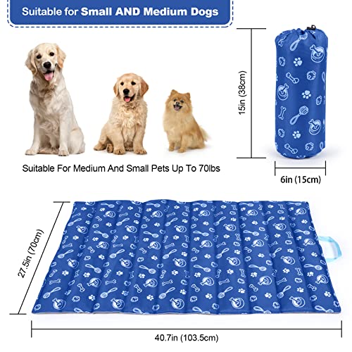 Ownpets Outdoor Dog Bed Waterproof Travel Dog Mat, Reversible and Portable Large Size Camping Dog Bed,Machine Washable,40"x27"