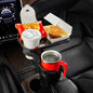 JoyTutus Car Cup Holder Expander, Automotive Cup Attachable Tray with 360° Rotation,Large Cup Holder Adapt Most Regular Cups with 18-40 oz, fit in 2.75-3.25 inch Car Holder - color: Black, size: 1Pack