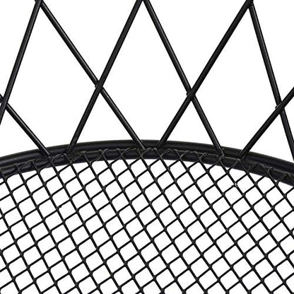Heavy Duty - 3 Tier Hanging Kitchen Black Fruit Basket - color: Black