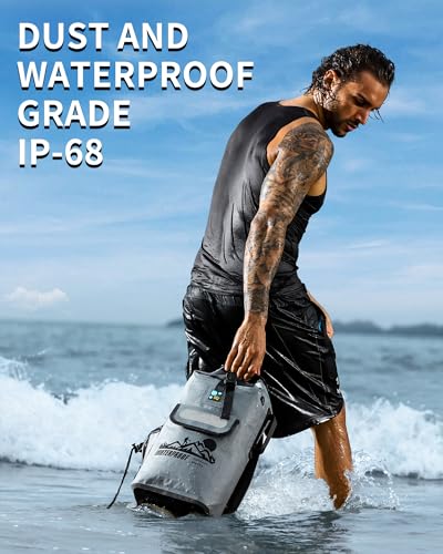IDRYBAG Dry Bag Backpack - color: Grey, size: 40L