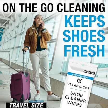 CleanKicks Shoe Cleaner Shoe Wipes - style: 15 Count (Pack of 1)