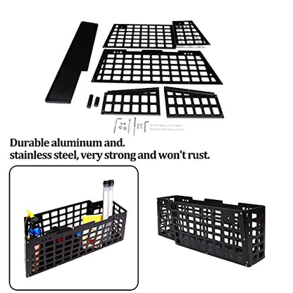 HAPPYHORSE For Toyo-ta FJ Cruiser 2007-2021 trunk, sundries organizer storage compartment storage box (Storage box B on the left side of the trunk)