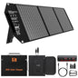 30W Solar Panels Charger Portable Foldable with USB-C USB-A MC4 DC | Fast Charging for Backpacking, Travel, Camping, for iPhone LG Google, Power Bank, Power Station Generator - size: 30W