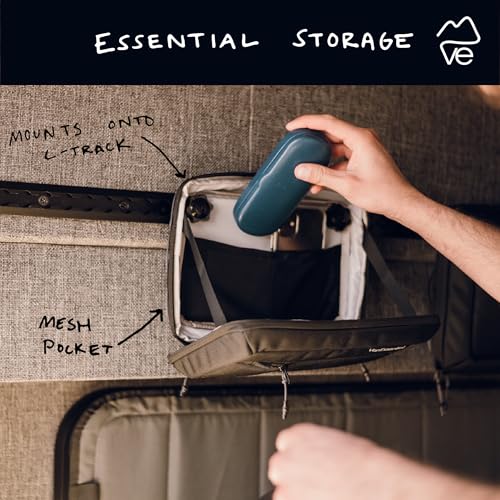 VanEssential Soft Sided Venture L-Track Mounted Storage Bag Small - size: Small - 2.3 Liter