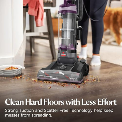 Bissell CleanView Upright Vacuum with Pet Hair Brush Roll, Powerful Suction, Pet Hair Tools, Large Dirt Container, 4438 - style: CleanView