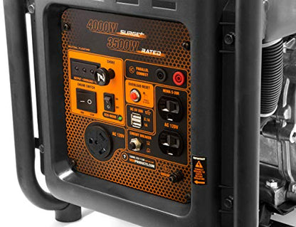 WEN RV-Ready 4000-Watt Open Frame Inverter Generator (GN400iM) - style: 4000W, Inverter