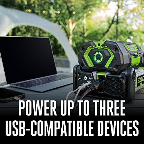 EGO Power+ Portable Inverter, 400W, Power Inverter Generator, Quiet. Includes 56V 4.0Ah Battery and Charger - PAD5003 - style: 400W + w/4Ah Battery + PD Charger