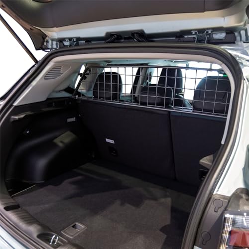 TRAVALL Compatible with Jeep Compass (2020+) Dog Car Barrier Guard Custom Fit Accessory Heavy Duty Steel Mesh Trunk Divider Safety Travel Premium Luggage Cargo Barrier Backseat Protection
