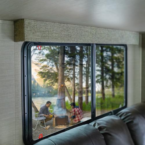 RecPro RV Window Valance DIY Kit | Foam-Padded Folding Valance Board | 8 Size Options | No Fabric Included (4.5" X 22") - size: 22"W x 4.5"L (Pack of 1)