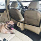 Dog Car Barrier Vehicle Pet Barrier Backseat Mesh Dog Car Divider Net with Adjusting Rope and Hook Suitable for SUV Pickup and Small Car (43in x 23.6in) - size: 43 x 23.6 Inch