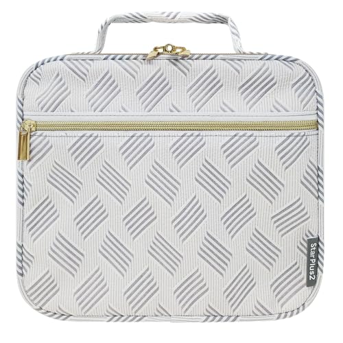 Medium Travel Pill Bottle Organizer, Slim Medicine Bag, Carrier for Medications and Medical Supplies - Jacquard Gray - color: - M Jacquard Gray