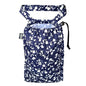Cute Hanging Car Trash Garbage Bag 100% Leakproof Waterproof Multipurpose for Car Back Front Seat Console with Hanging Strap (Small Flowers) - color: Small Flowers