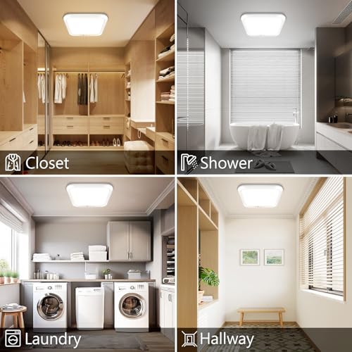 Bairth RGB Rechargeable Motion Sensor Closet Light - 2 Pack - color: RGBW, size: 2 Packs-8000mAh