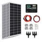 ExpertPower 600W 12V Solar Panel Kit | 600W Mono Rigid Solar Panels, 40A MPPT Solar Charge Controller | RV, Trailer, Camper, Marine, Off Grid, Solar Projects - size: 600W + 40A MPPT