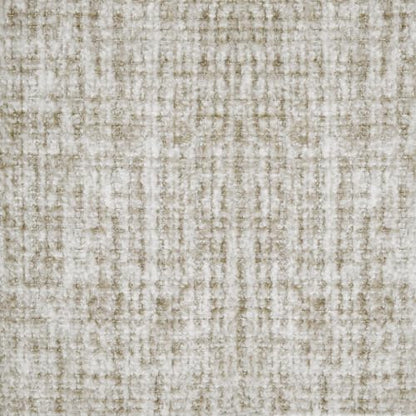 HomePop 19" Round Storage Ottoman - Cream Textural Woven - color: Cream Textural Woven