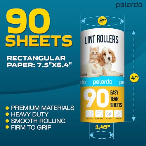Lint Rollers 900 Sticky Sheets, 10 Spare Rollers,10 Pack of Refills Only. Pet Hair Remover for Clothes, Furniture, Couch, Carpet, Dog Hair Remover, Cat Hair Remover, Animal Fur, Fuzz - size: 10 Count Refill Rollers Only - 900 Sheets