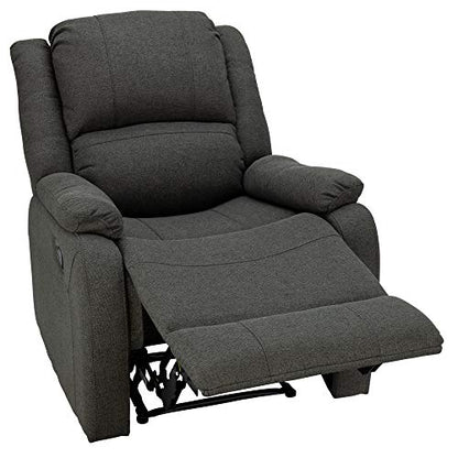 RecPro Charles Collection | 30" Zero Wall Wall Hugger Recliner | Slideout RV Living Room Chair | Cloth (Fossil, 1 Chair) - color: Fossil, size: 1 Chair