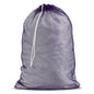 Handy Laundry Mesh XL Laundry Bag - Durable, Machine Washable with Secure Drawstring Closure - Perfect for College Dorms, Laundromats, Apartments (Purple, Large 24" x 36") - color: Purple