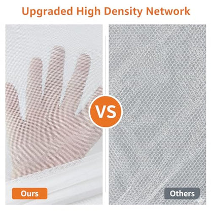 6 Pack Mesh Food Covers 17 Inch, White Pop-Up Food Tents, Collapsible Umbrella Screen Covers for Parties, BBQs, Picnics, Outdoor Camping Dining, Reusable Fly Cover - size: White