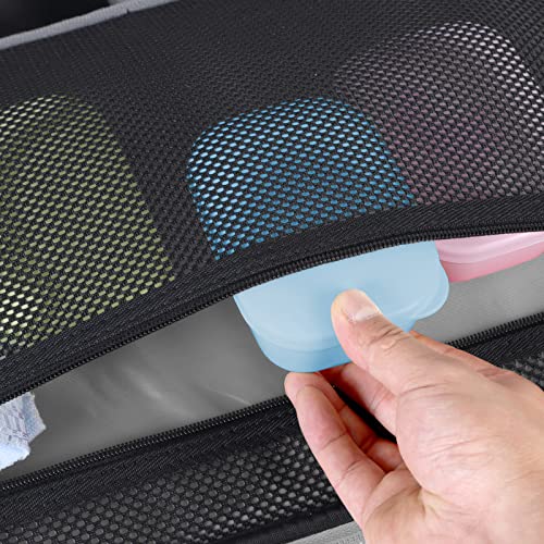 Quatish 2 Pack Travel Soap Container, Portable Soap Holder with Lid, Travel Bar Soap Holder, Soap Case for Camping Gym Travel, Soap Box for Bathroom, Blue - color: Blue