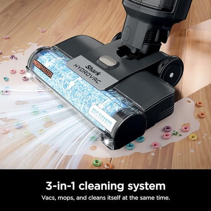 Shark HydroVac MessMaster Wet Dry Vacuum Cleaner, Cordless, 3-in-1 Vacuum Mop All in One & Self-Cleaning System, Lightweight, Powerful Suction, for Hard Floors & Area Rugs, Stone, WD261,Rose Gold - style: Cordless w/ Essential