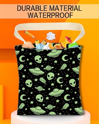 Car Garbage Can, Hanging Car Trash Can Bag for Vehicle, Cute Car Back Seat Organizer, Cute Green Alien - color: Cute Green Alien