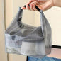 1pcs Waterproof Storage Bag Swimming Bathroom, Large Capacity Drawstring, Men's and Women's Outdoor Toiletries Bag (Grey 33.5 * 15.5 * 27.5cm) - color: Grey 33.5*15.5*27.5cm