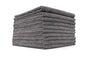 The Rag Company - The Miner - Professional Metal Polishing Microfiber Towels for Cars; Safe on High-End Wheels and Soft Metals, 70/30 Blend, Dual-Pile, 365GSM, 16in x 16in, Grey (10-Pack) - color: Miner